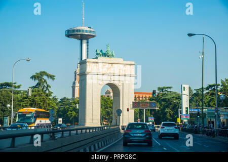 La Moncloa. Madrid, Spanien. Stockfoto