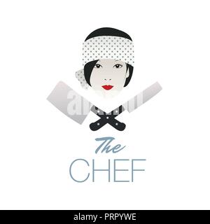 Schönen orientalischen Kochen mit typischer Küche Tools Stock Vektor