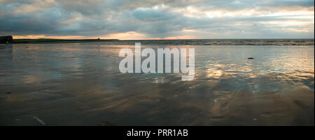 Workington shore lake district Sonnenuntergang Stockfoto