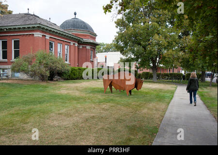 Die Hockday Museum für Kunst in Kalispell, Montana Stockfoto