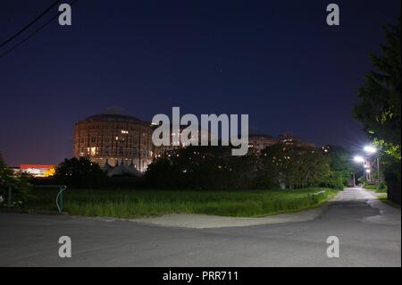 Wien, Gasometer Stockfoto