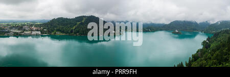Lake Bled, Slowenien Stockfoto
