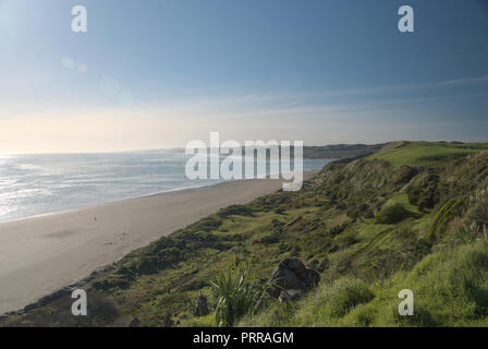 Wunderschöne Strände in Raglan, Waikato, North Island, Neuseeland Stockfoto