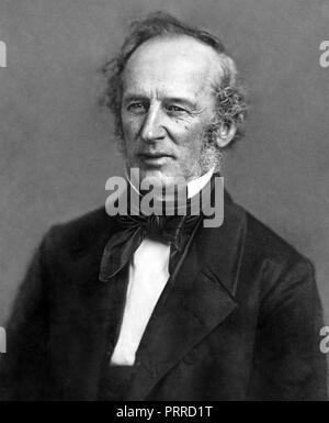 CORNELIUS VANDERBILT (1794-1877) amerikanischer Milliardär Industrieller und Philanthrop Stockfoto