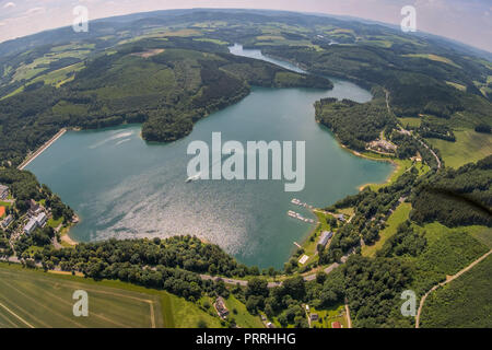 Hennesee, in der Nähe von Meschede, Sauerland, Nordrhein-Westfalen, Deutschland Stockfoto