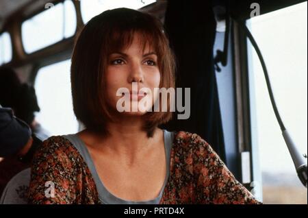 Original Film Titel: Geschwindigkeit. Englischer Titel: Geschwindigkeit. Jahr: 1994. Regie: Jan DE BONT. Stars: SANDRA BULLOCK. Quelle: 20th Century Fox/Album Stockfoto