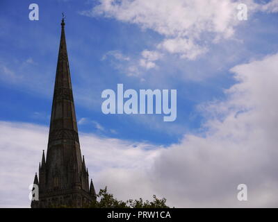 Cathedra Salisbury, Wiltshire, Großbritannien Stockfoto