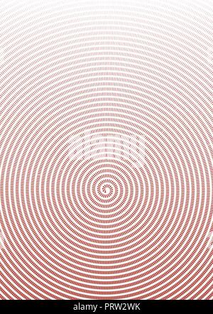 Zusammenfassung Hintergrund der Linien unterschiedlicher Dicke, in eine Spirale verdreht. Stock Vektor