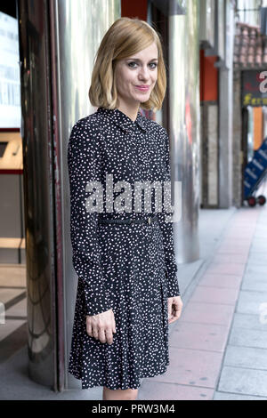 Alexandra Jimenez besucht die Präsentation des Films "Las Distancias" in Madrid. Spanien. Mit: Alexandra Jimenez Wo: Madrid, Gemeinschaft von Madrid, Spanien Wann: 03 Sep 2018 Credit: Oscar Gonzalez/WENN.com Stockfoto