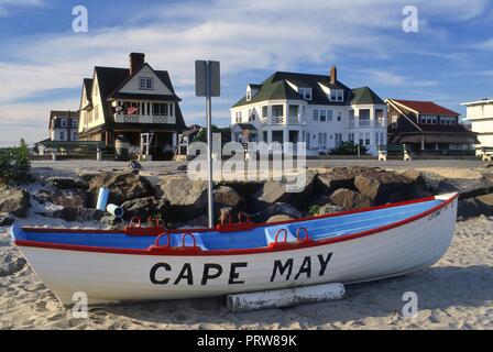 USA, New Jersey, der Strand von Cape May Stockfoto