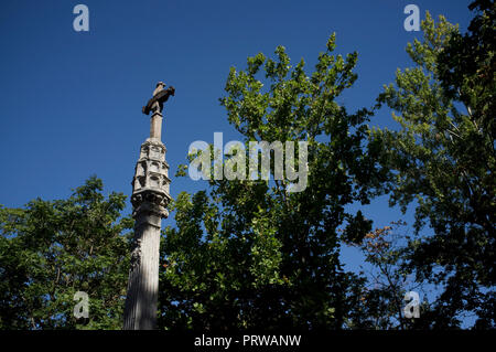 Königliches Kloster Santa Maria de Veruela, Zisterzienser Abtei in der Nähe von Vera de Moncayo, in Zaragoza, Aragon, Spanien. Gustavo Adolfo Becquer Route. Stockfoto