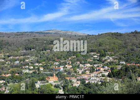 Village de Magagnosc, Arriere pays Grassois, 06, Alpes-Maritimes, PACA, Stockfoto