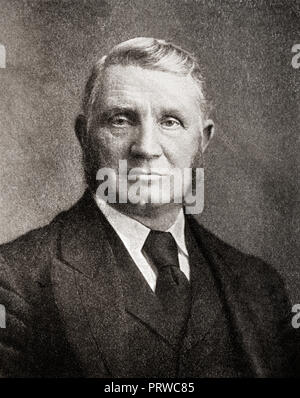 Sir William Arrol, 1839 - 1913. Schottische Bauingenieur, Bridge Builder, und liberale Unionist-Partei Politiker. Aus dem Business Lexikon und Rechtsberater, veröffentlicht 1920. Stockfoto