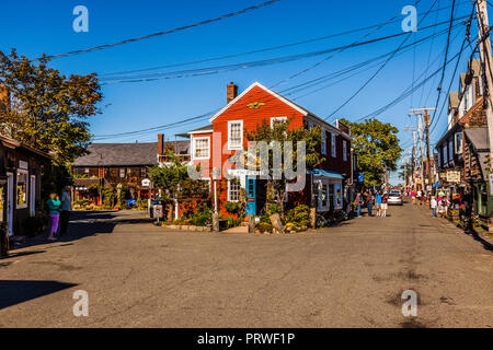 Tragen Haut Hals Wakefield, Massachusetts, USA Stockfoto