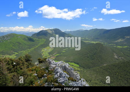 Prealpes d'Azur Regional Park Landschaft, 06, Alpes-Maritimes, Cote d'Azur, Frankreich Stockfoto