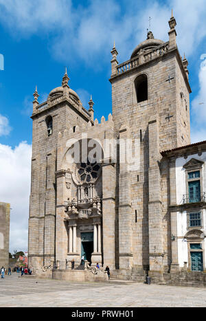 Die Kathedrale von Porto (Se do Porto), Porto, Portugal Stockfoto