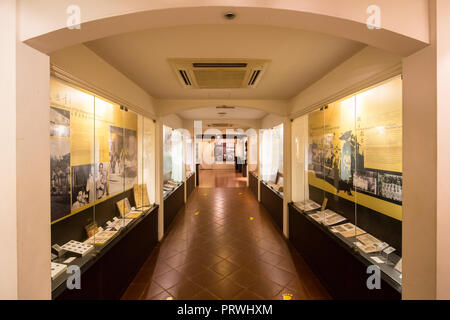 Touring in der Luft bedingte Johor Bahru chinesischen Heritage Museum in Malaysia. Eine Stunde von Singapur. Stockfoto