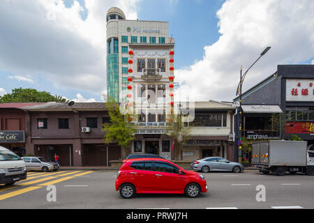 Architektur von Johor Bahru chinesischen Heritage Museum in Johor Bahru, Malaysia. Stockfoto