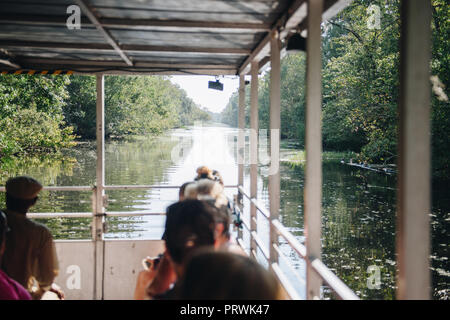 Swamp Tour in New Orleans Stockfoto