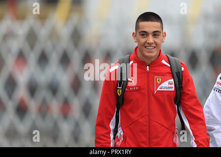 5. Oktober 2018, Suzuka International Racing Course, Suzuka City, Japan; Formel 1 Grand Prix von Japan, Freitag Freies Training; Giuliano Alesi Stockfoto