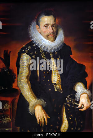 Erzherzog Albrecht VII (1559-1621) 1618 von Peter Paul Rubens, 1577-1640 Flämischen belgischen Belgien Stockfoto