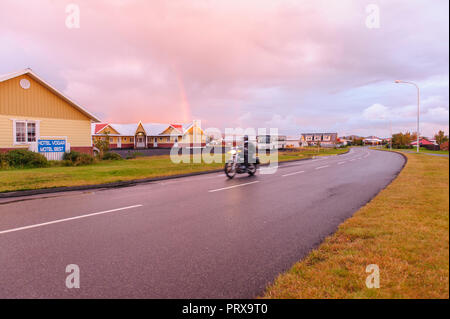 Vogar Hotel Island Stockfoto