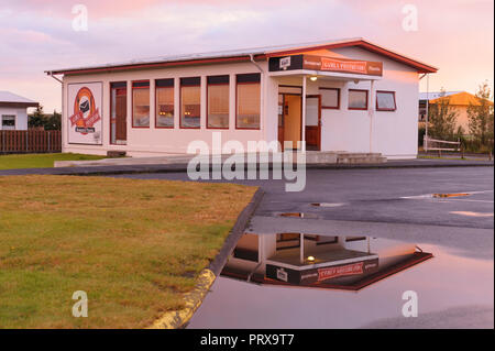 Vogar Hotel Island Stockfoto