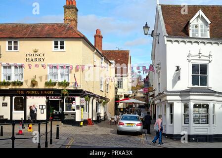 Der Prinz Harry Pub in der Market Street, Windsor, Berkshire England Großbritannien Stockfoto