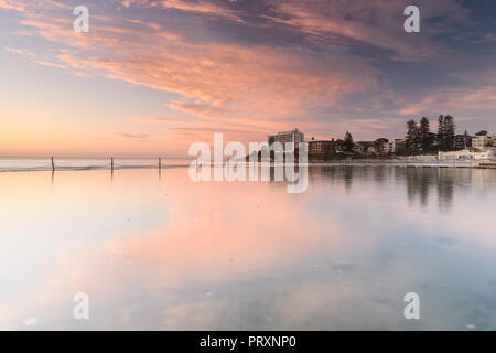 Küsten sunrise n Sydney Stockfoto