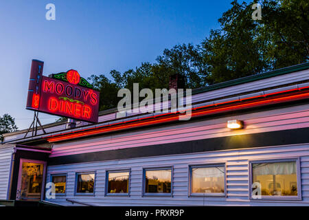 Moody's Diner Waldoboro, Maine, USA Stockfoto