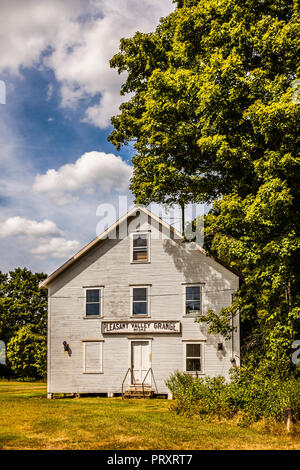 Pleasant Valley Grange Hall Rockingham, Vermont, USA Stockfoto