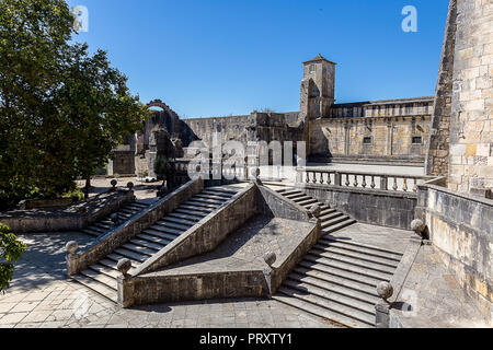 Haupteingang des Kloster von Christus, Portugiesisch Historisches Denkmal von 1520 Stockfoto