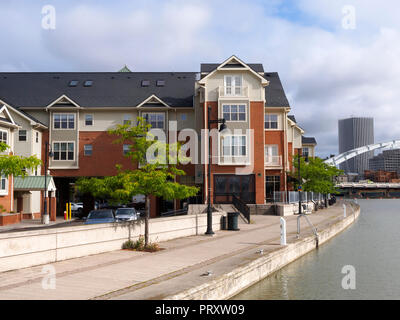 Mais Hill Landing, Rochester, New York Stockfoto