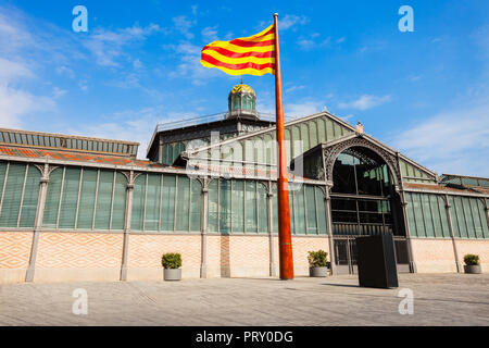 El Born Centre de Cultura i Memoria oder Der geborene Kultur und Gedächtnis Zentrum in Barcelona in der Region Katalonien in Spanien Stockfoto