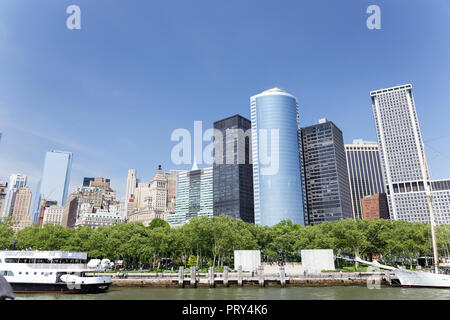 New York, USA: 24. Mai 2018: die Skyline von Manhattan. New York City. Stockfoto