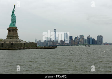 Die Freiheitsstatue, New York, USA. Stockfoto