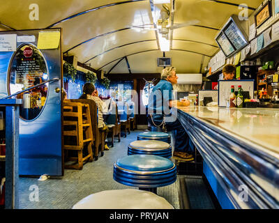 Blue Benn Diner Bennington, Vermont, USA Stockfoto