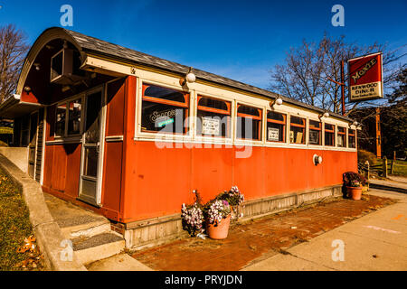 Kenwood Diner Spencer, Massachusetts, USA Stockfoto