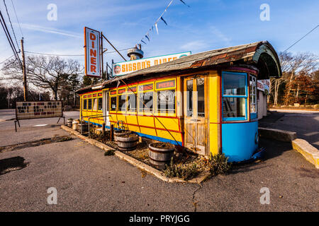 Sisson's Diner Middleboro, Massachusetts, USA Stockfoto