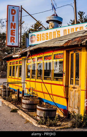 Sisson's Diner Middleboro, Massachusetts, USA Stockfoto