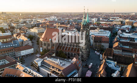 St. Lorenz Kirche in Nürnberg, St. Lorenz Kirche, Nürnberg, Deutschland Stockfoto