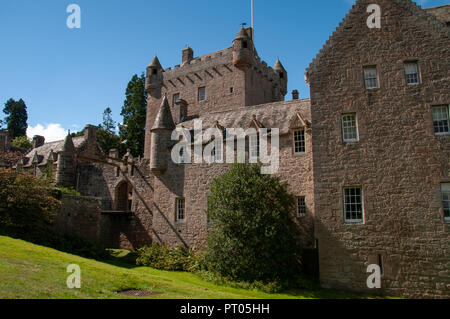 Cawdor Castle in der Nähe von Inverness, Schottland, die Heimat der Than von Cawdor berühmt in Shakespeares Macbeth Stockfoto