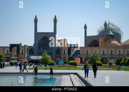 Imam Moschee von Imam Square in Isfahan, Iran Stockfoto