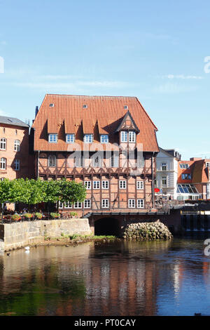 Lüner Mühle, Ilmenau, Hotel Bergström, Altstadt, Lüneburg, Niedersachsen, Deutschland, Europa Stockfoto