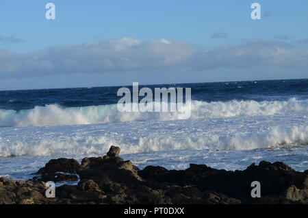 Strände der Insel Oahu Hwaii USA Stockfoto