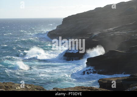 Strände der Insel Oahu Hwaii USA Stockfoto