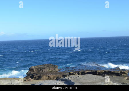 Strände der Insel Oahu Hwaii USA Stockfoto