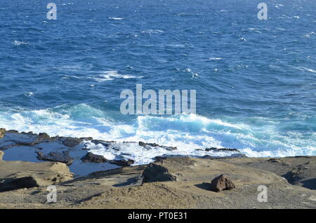 Strände der Insel Oahu Hwaii USA Stockfoto