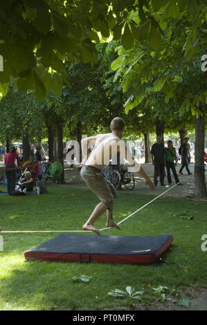 Wien, Augarten Stockfoto
