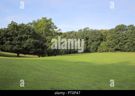 Victoria Park in Haywards Heath West Sussex Stockfoto